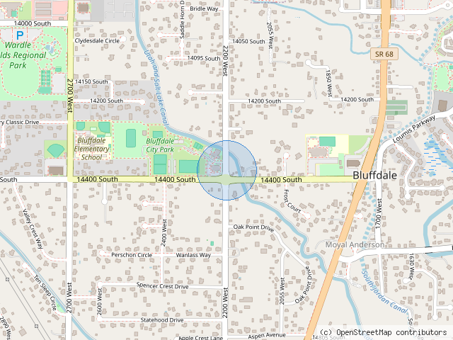 Map near Near 2200 West, Bluffdale UT 84065