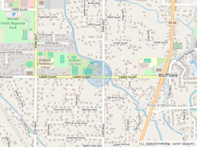 Map near Near 2200 West, Bluffdale UT 84065